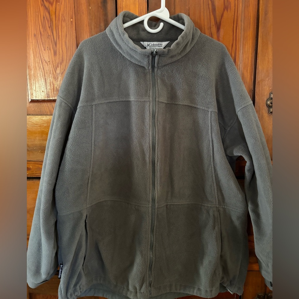 Women’s gray 2x Columbia fleece